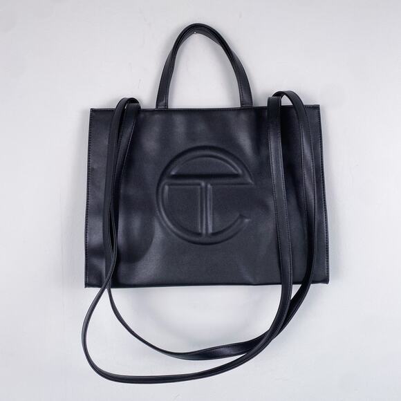 Telfar Medium Shopping Bag in Black - Picture 1 of 6